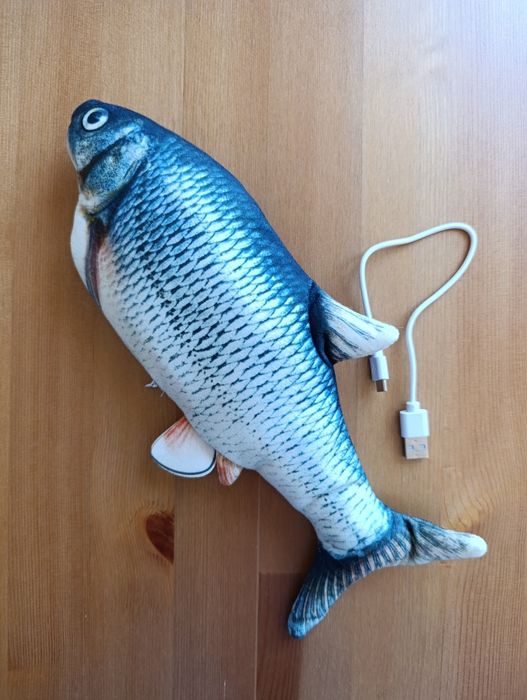 Ryba zabawka dla kota