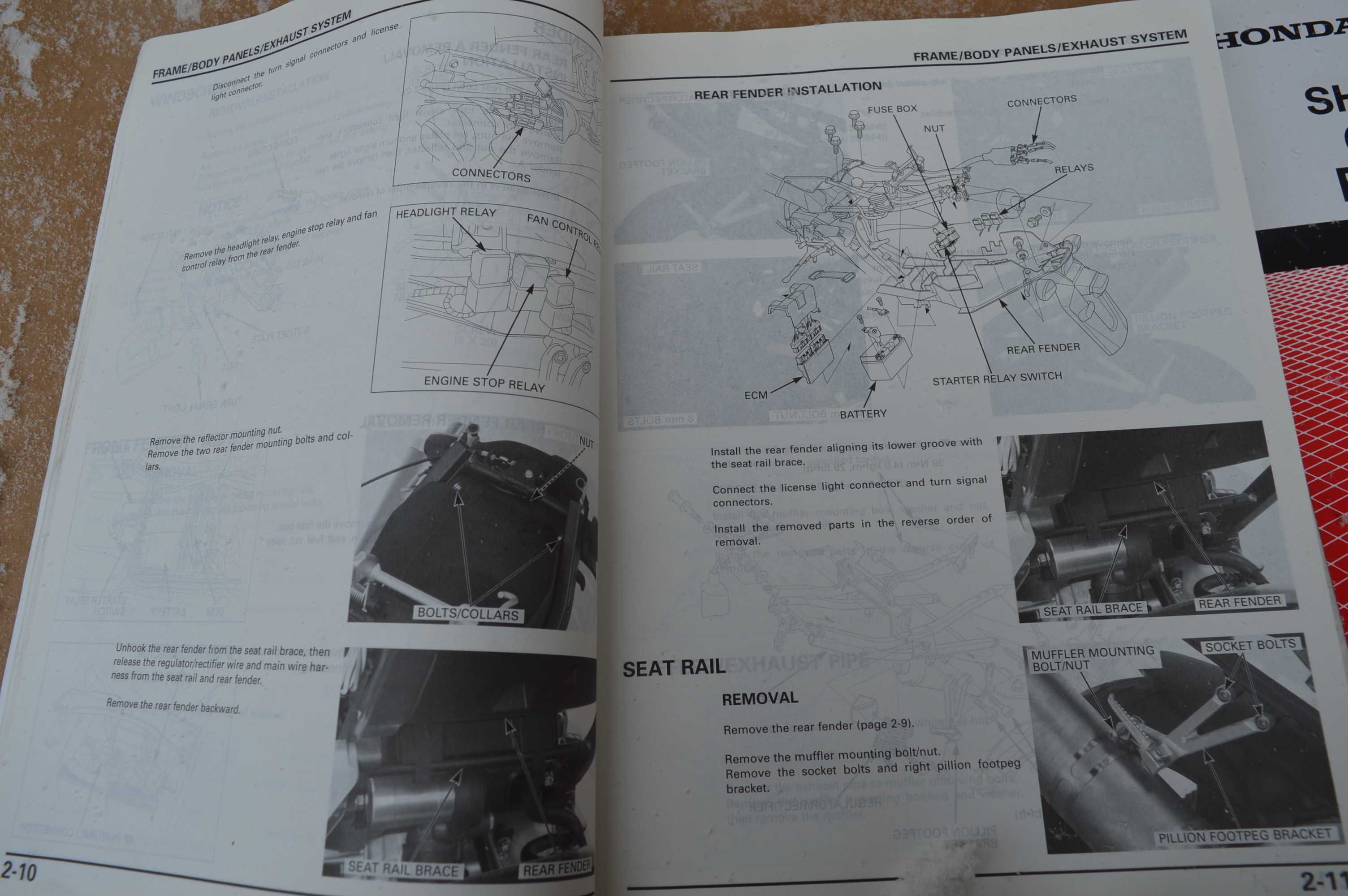 Honda CBR 900 rr 954 sc50 SERWISÓWKA manual OEM