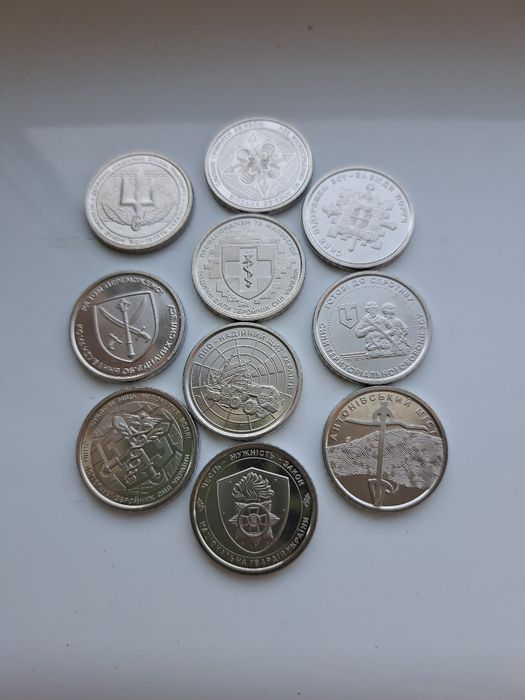 Колекційні монети. Набір ЗСУ.