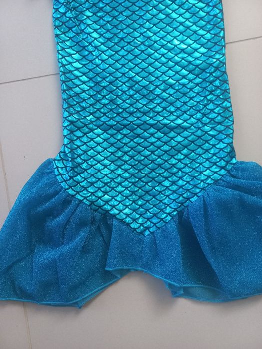 Sukienka księżniczka morskia strój syrenki przebranie na bal choinkę