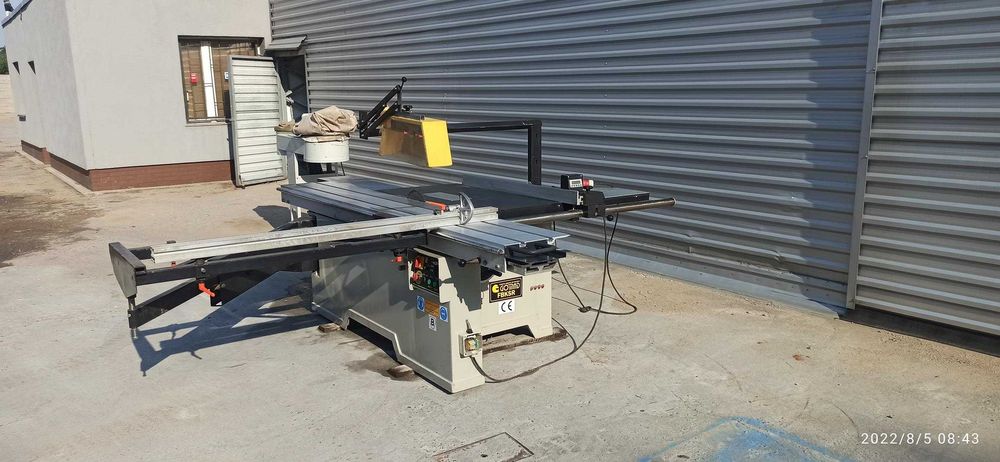 piła formatowa gomad FBKSR z odciągiem 2011 rok