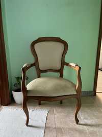 Cadeira quarto madeira