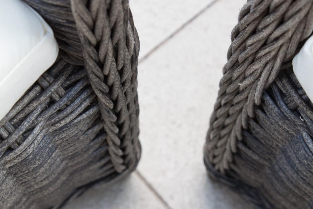 Zestaw meble ogrodowe obiadowe technorattan 8 osób,stół + 8 foteli