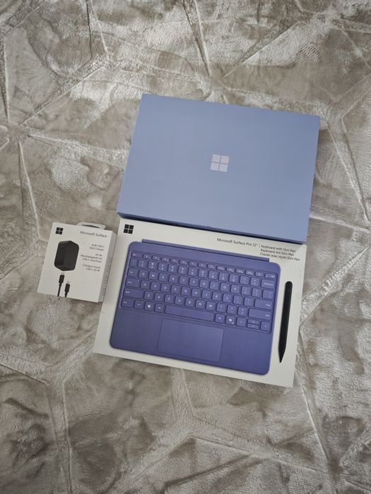Microsoft Surface pro 12 1st edition 512gb violet klawiatura ładowarka