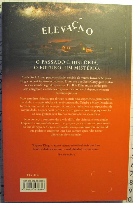 "Elevação" - Stephen King