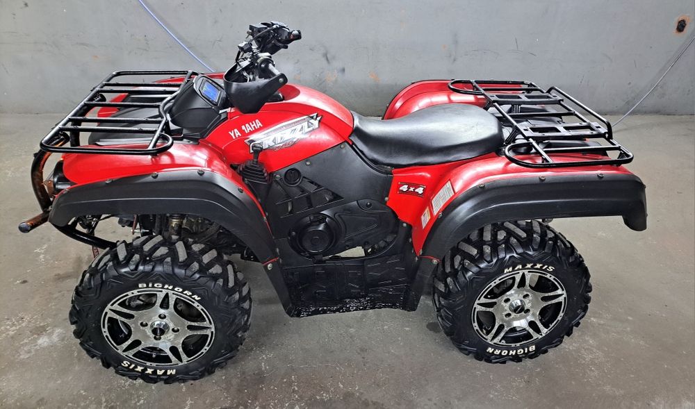 Duży Quad Hisun 500 Kopia Grizzly 4x4 Blokady Alusy Homologacja Okazja