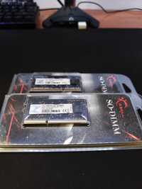 Memórias RAM G.Skill SO-DIMM DDR3-1600Mhz (2x4Gb)