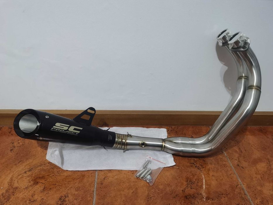 Escape completo MT07/ Tracer 7 - BLACK VERSION- NOVO