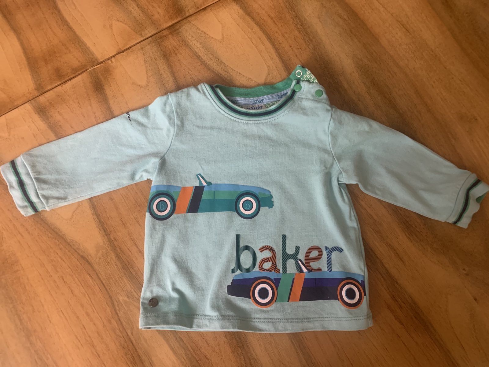 Костюм футболка комбинезон брюки рубашка Baker 3-6/6-9 мес