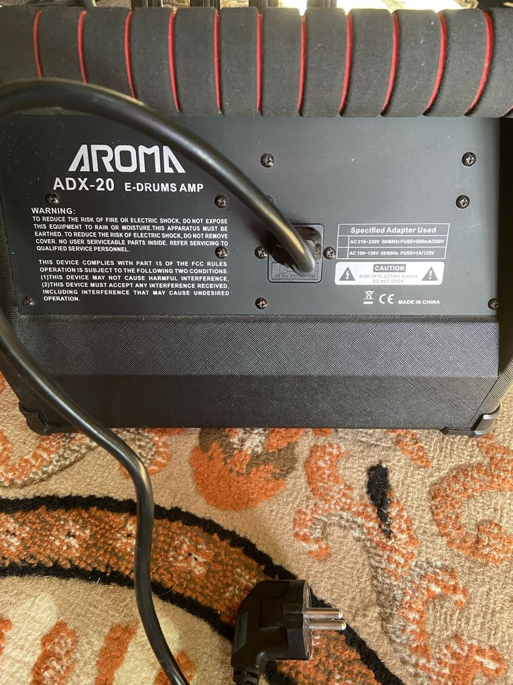 Amplificador para bateria eletrônica - Aroma ADX-20