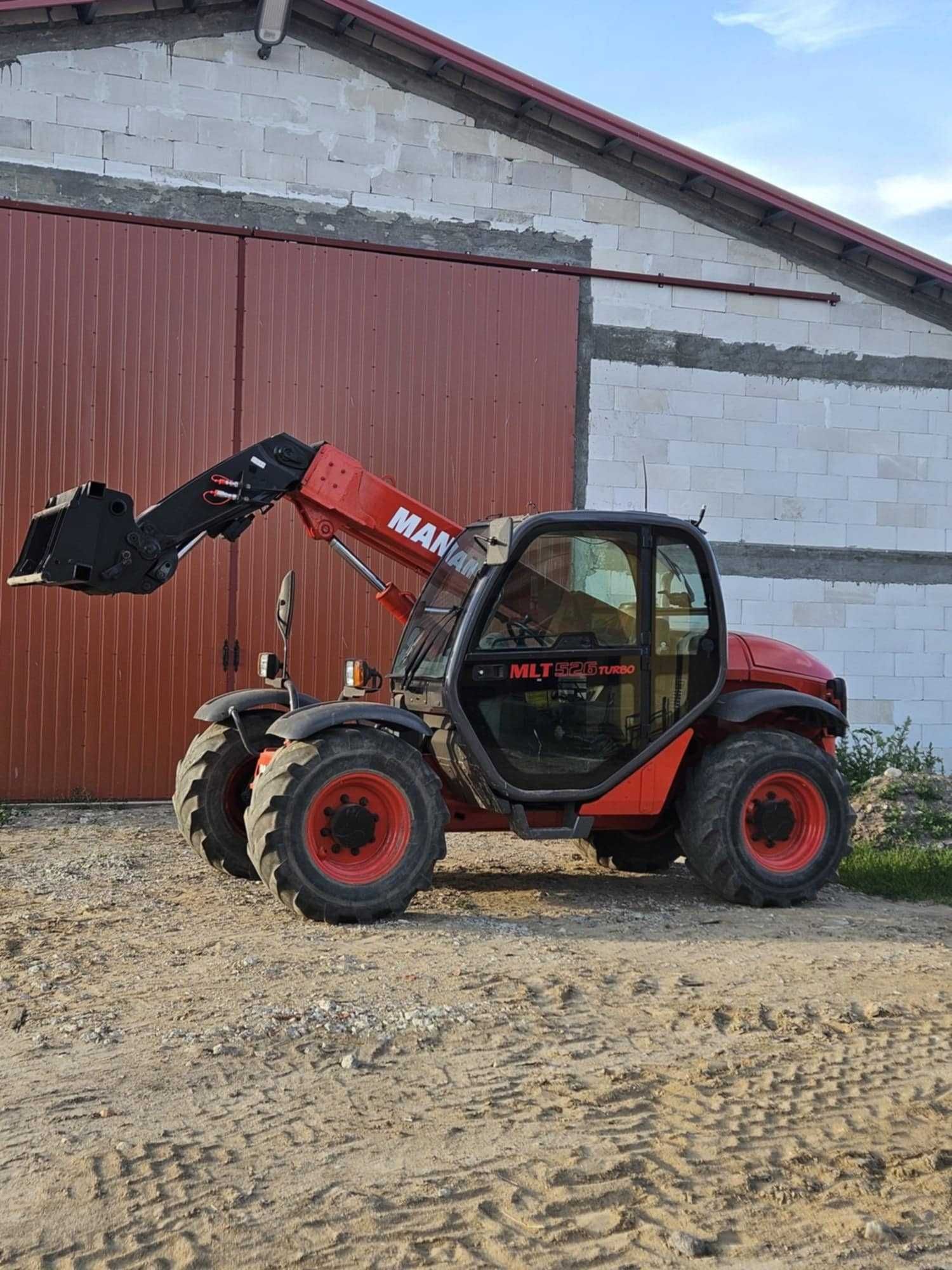 Sprzedam Ładowarkę teleskopową Manitu mlt 526 turbo