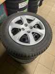 Диски r15 4*100 54.1 с HYUNDAI Accent 2011 год с резиной 185/65 r15