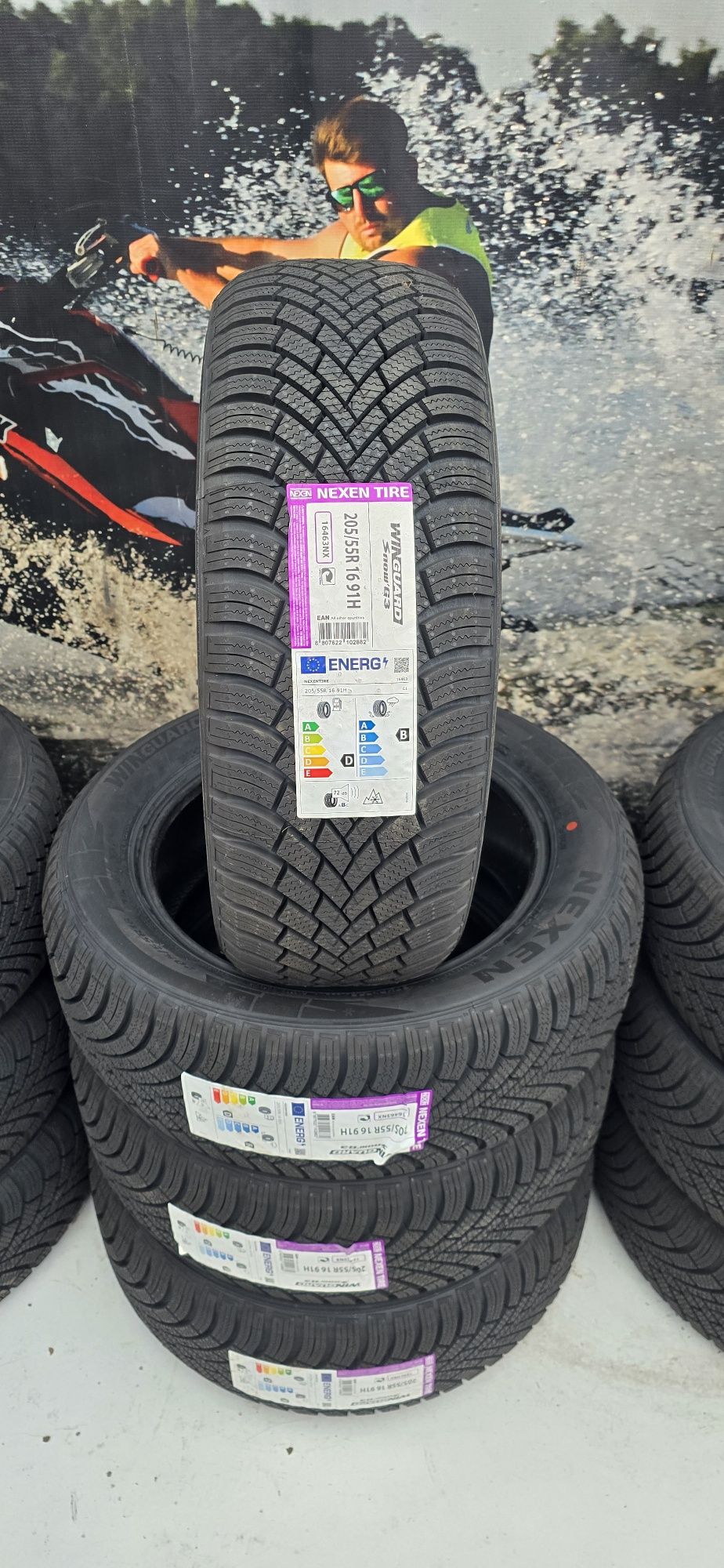 S23 4 x 205/55R16 Nexen WinGuard Snow G3 WH21 91H opony zimowe nowe
