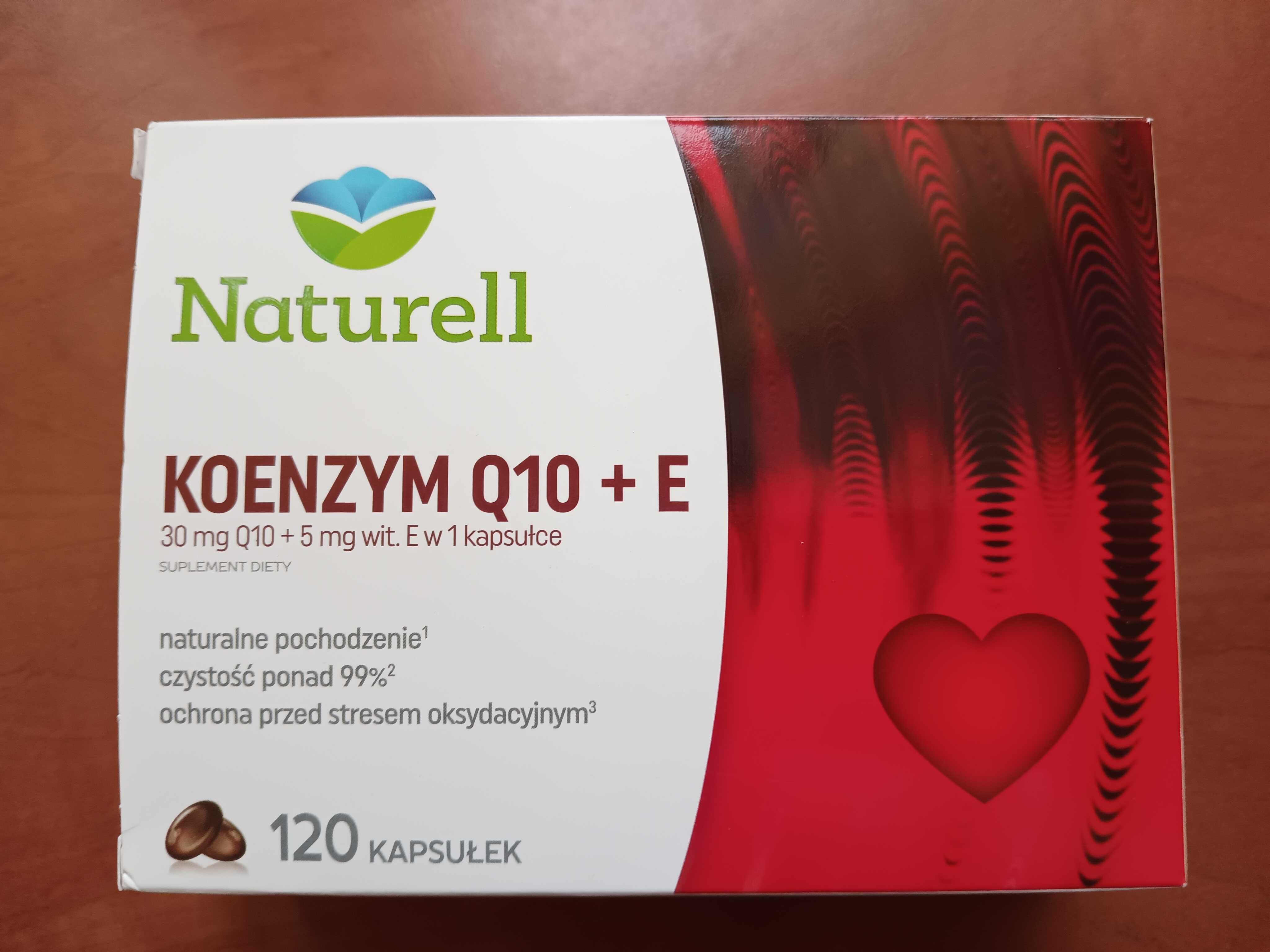 Koenzym Q10 + witamina E 120 kapsułek