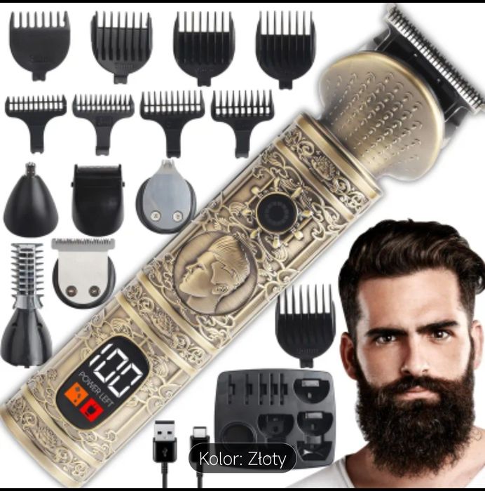 Golarka akumulatorowa wielofunkcyjna trymetr