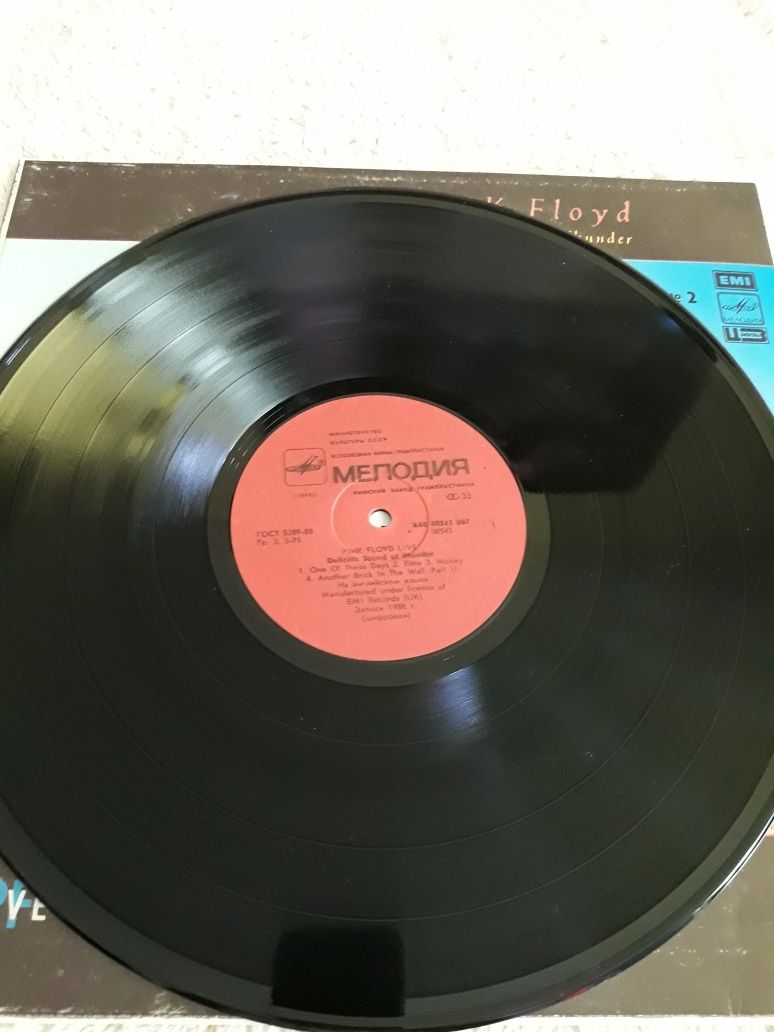 Pink Floyd- Delicate Sound of Thunder. LIVE, 2 LP.