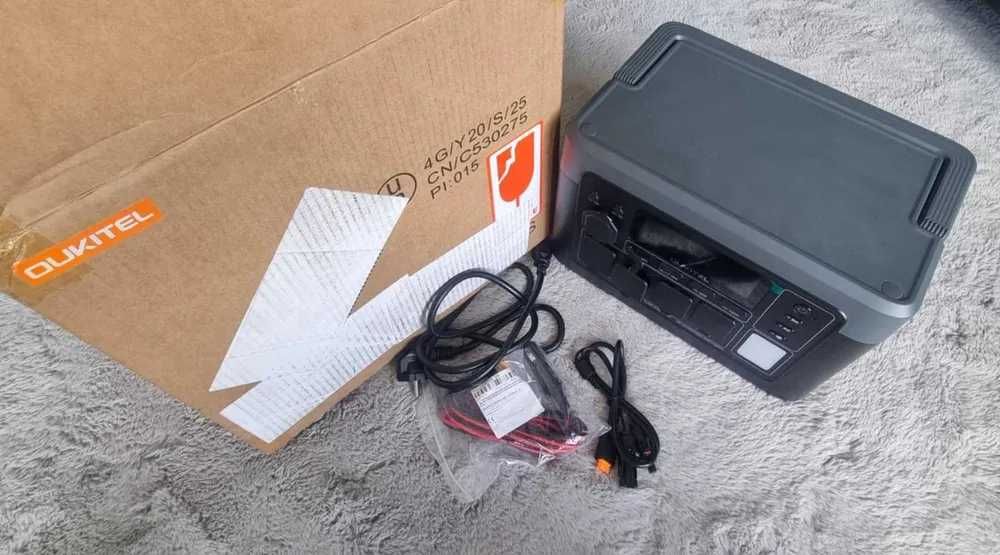 OUKITEL P1000 Plus 1024Wh 1800W Przenośna stacja zasilania generator