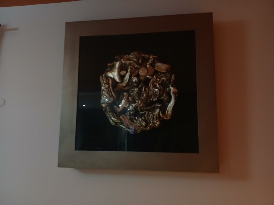 Quadros decorativos. Tronco e 2 ponto cruz