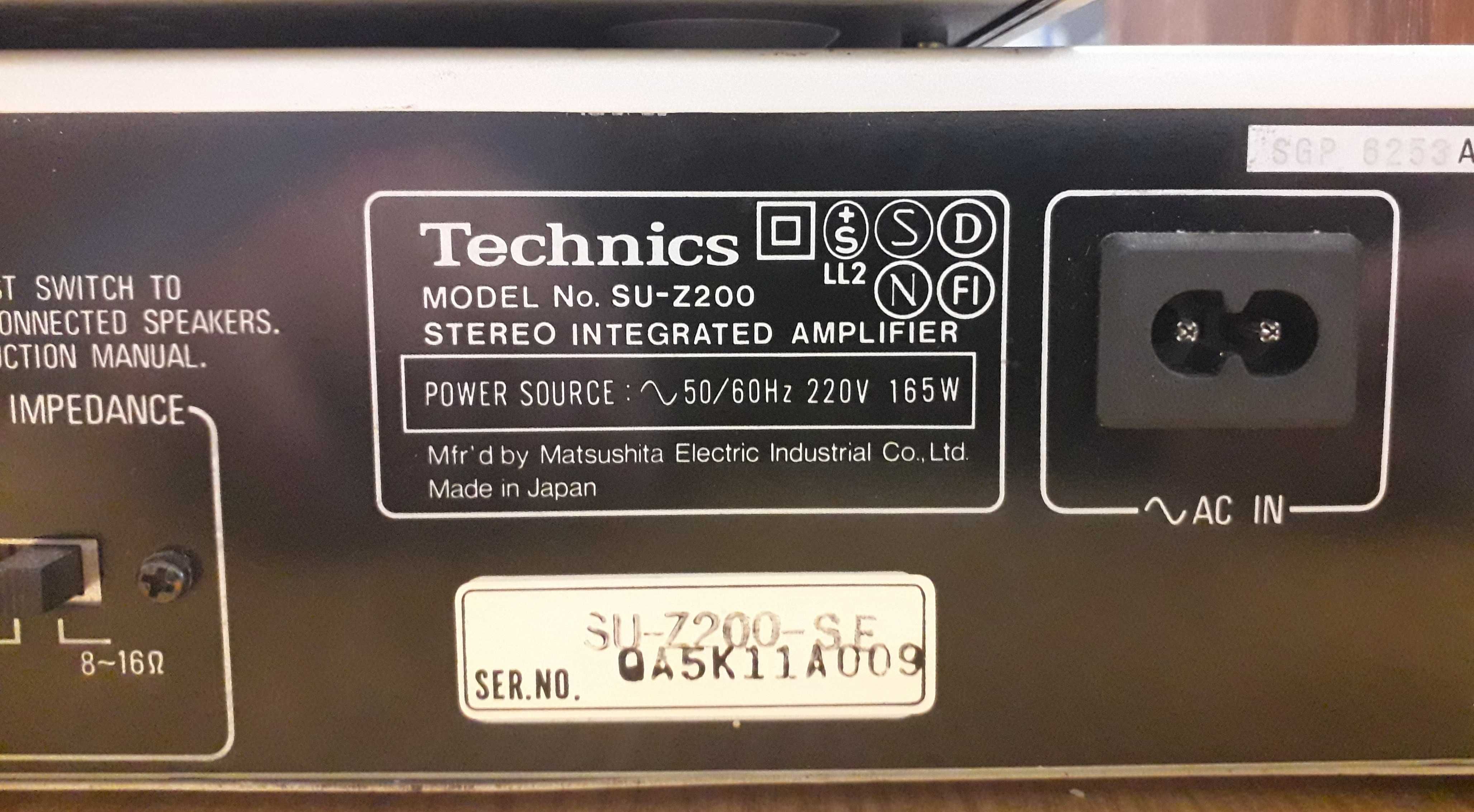 Продается усилитель Technics SU-Z200