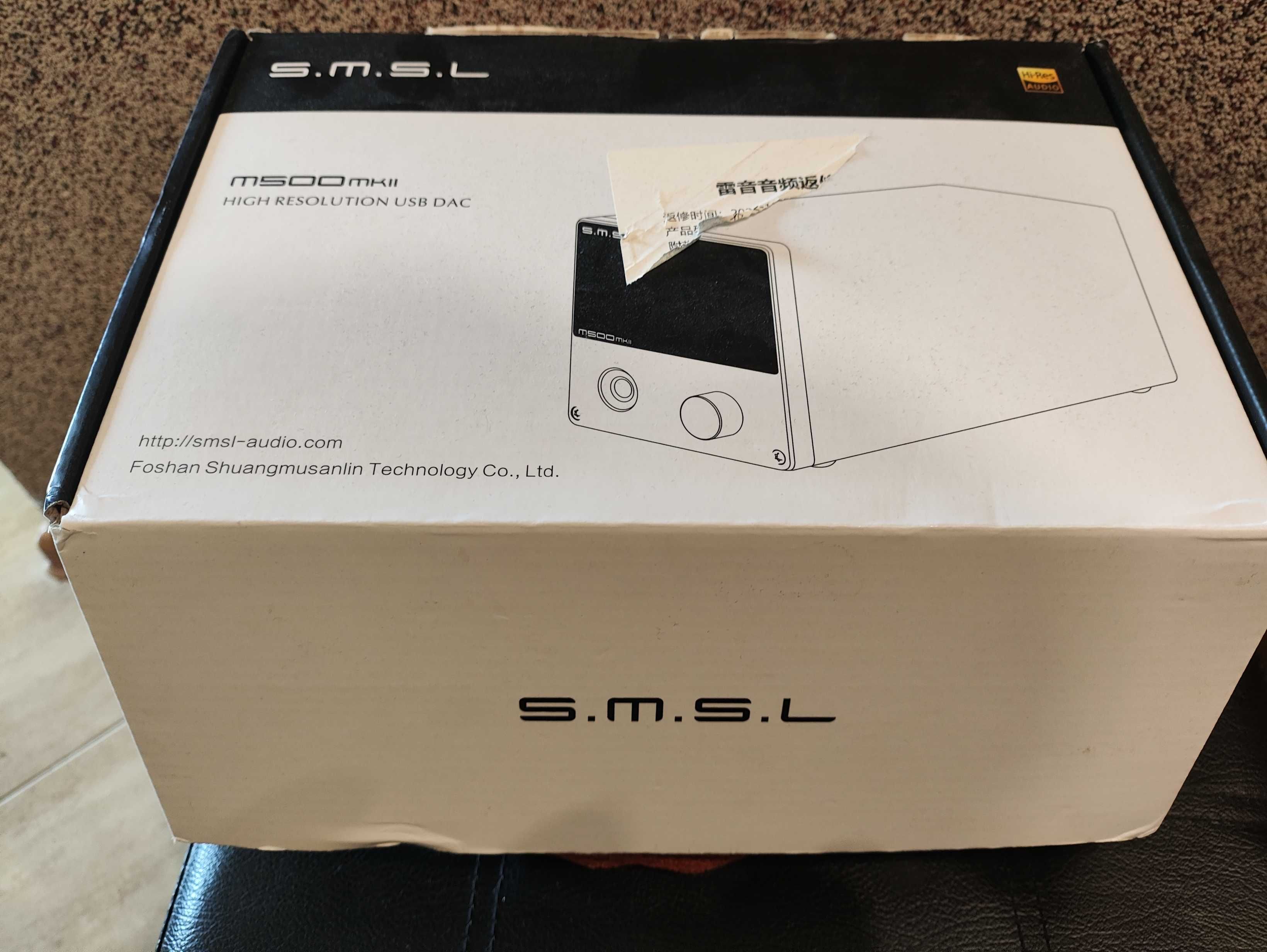 SMSL M500 MkII Mk2, DAC+HP Amp, przetwornik i wzmacniacz, stan idealny