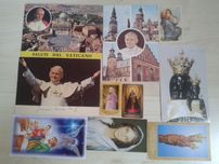 obrazki święte pocztówki watykan jan paweł II