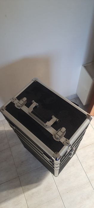 Mala de cosméticos estética/maquilhagem/manicure