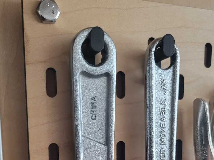 Zestaw 5x Uniwersalny Haczyk (20mm) do Tablicy IKEA SKÅDIS