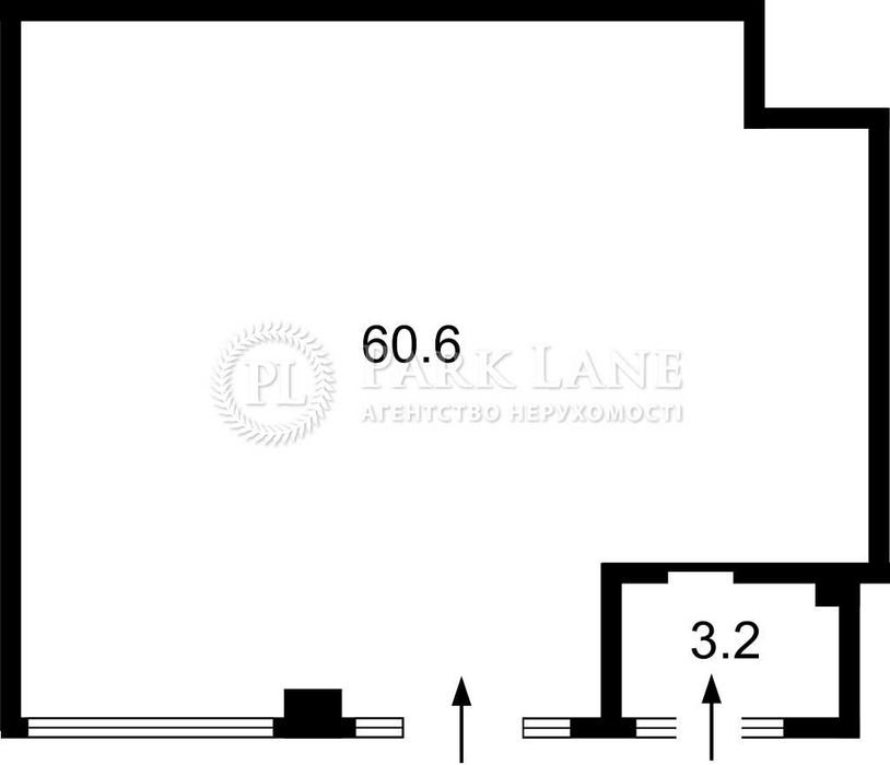Продаж 64 м2 ЖК Євромісто Нежитл приміщення Крюківщина Щастя 1