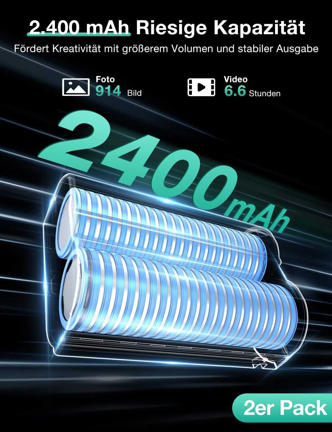 Ładowarka + 2 akumulatory 2400mAh EN-EL15c/a/b do Nikon Zf Z5 Z8 D7500