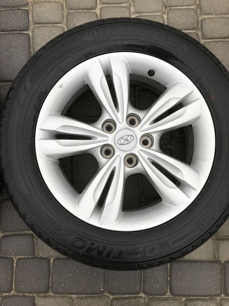 Alufelgi 5x114,3 17 cali Hyundai Tucson Kona ix35 opony 225/60/17