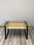 Mesa Secretaria em vidro Temperado 120x60