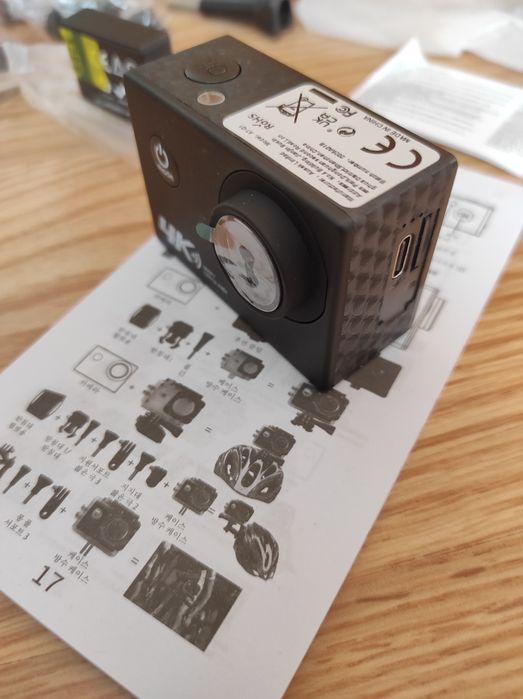 Экшн камера спортивная 4к ultra HD, (не GoPro, sony)