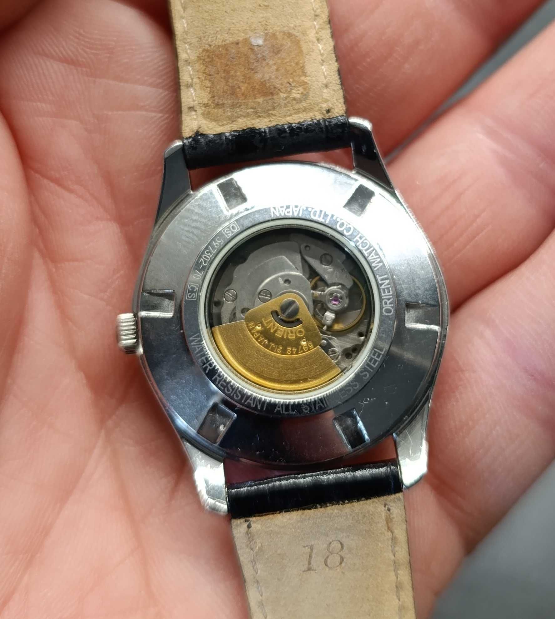 Elegancki zegarek męski Orient Star automatic nowy pasek gwarancja