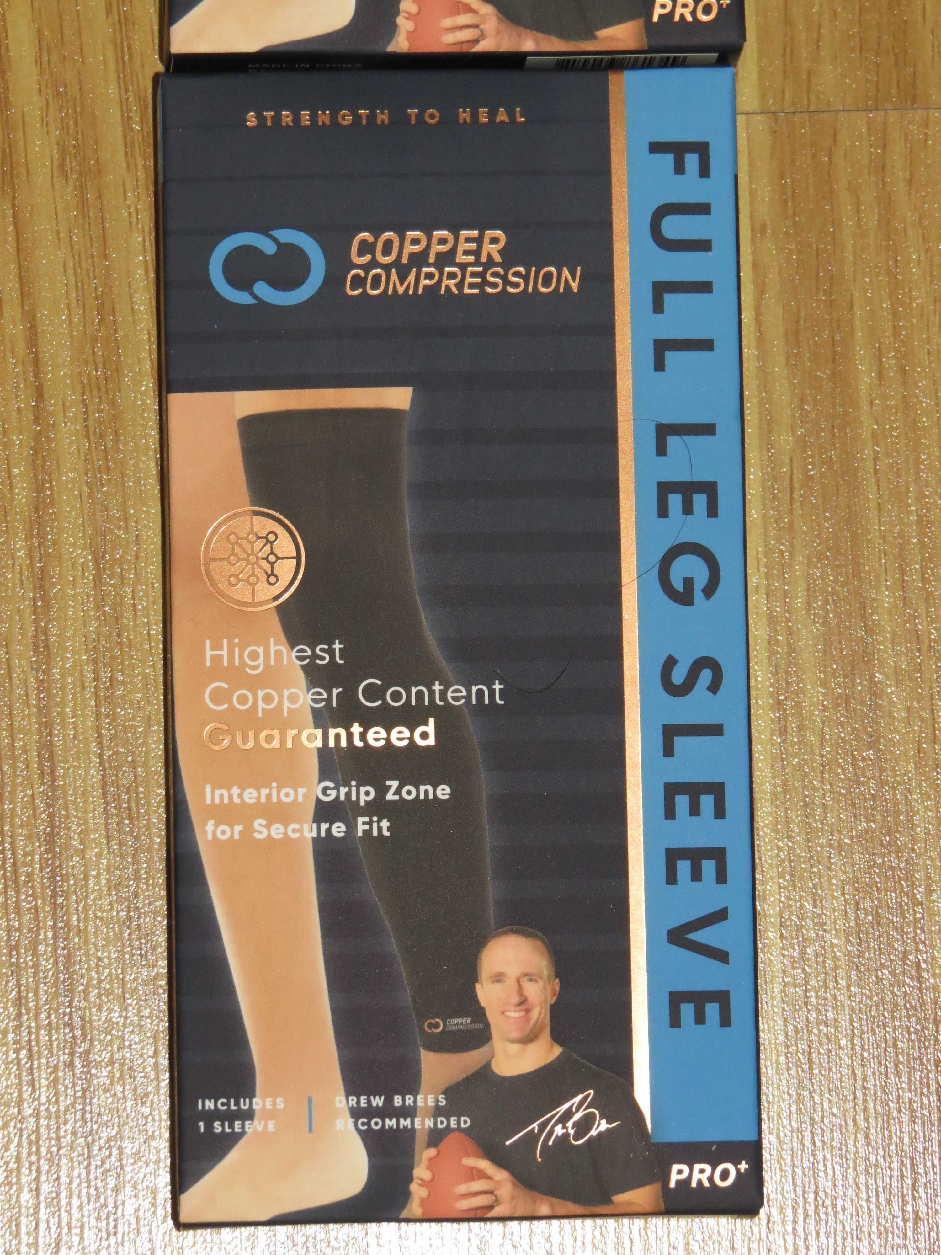 Гетри/гольфи спортивні компресійні Copper Compression Full leg sleeve