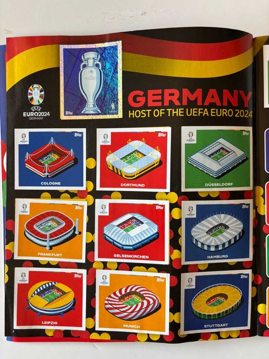 Album Caderneta completa Euro Germany 2024
