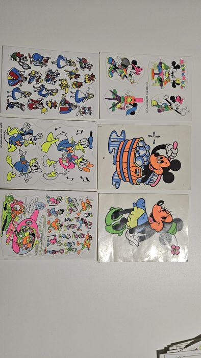 Naklejki disney myszka micky kaczor donald lata 80 90