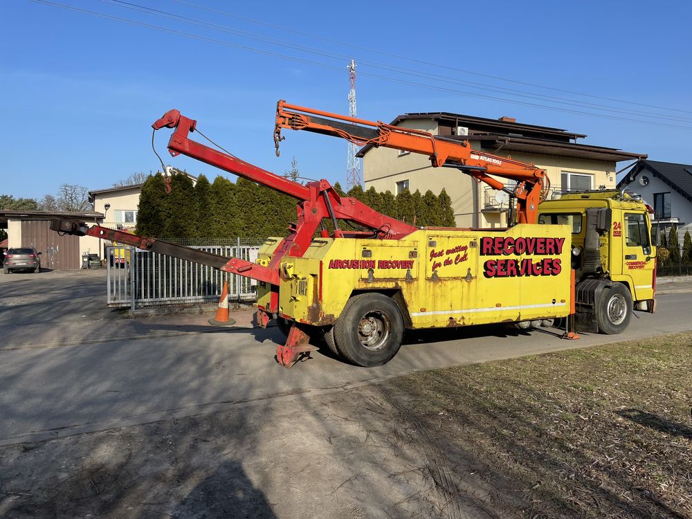 Volvo FL12 Holownik pomoc drogowa Boniface MK2 + dźwig HDS Atlas