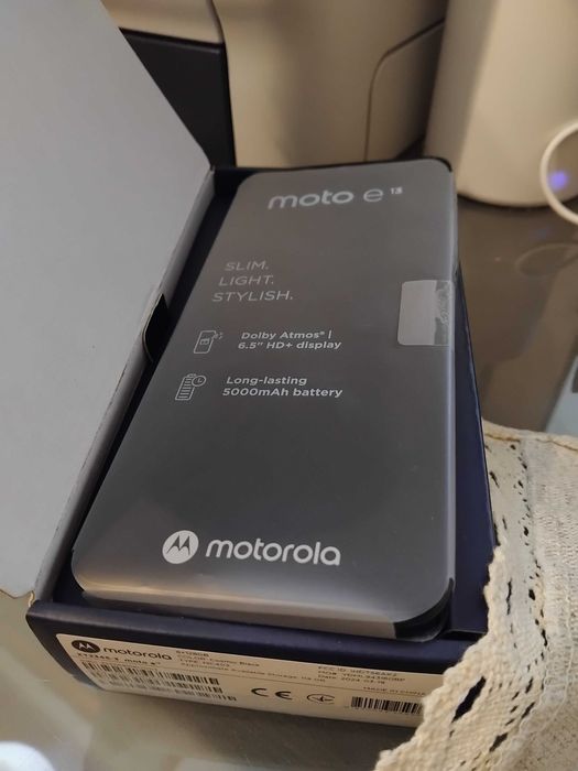 Motorola Moto E13 128 ГБ / 8 ГБ Cosmic Black новий офіциал АЛЛО