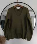 Eva Minge sweter oliwka/khaki