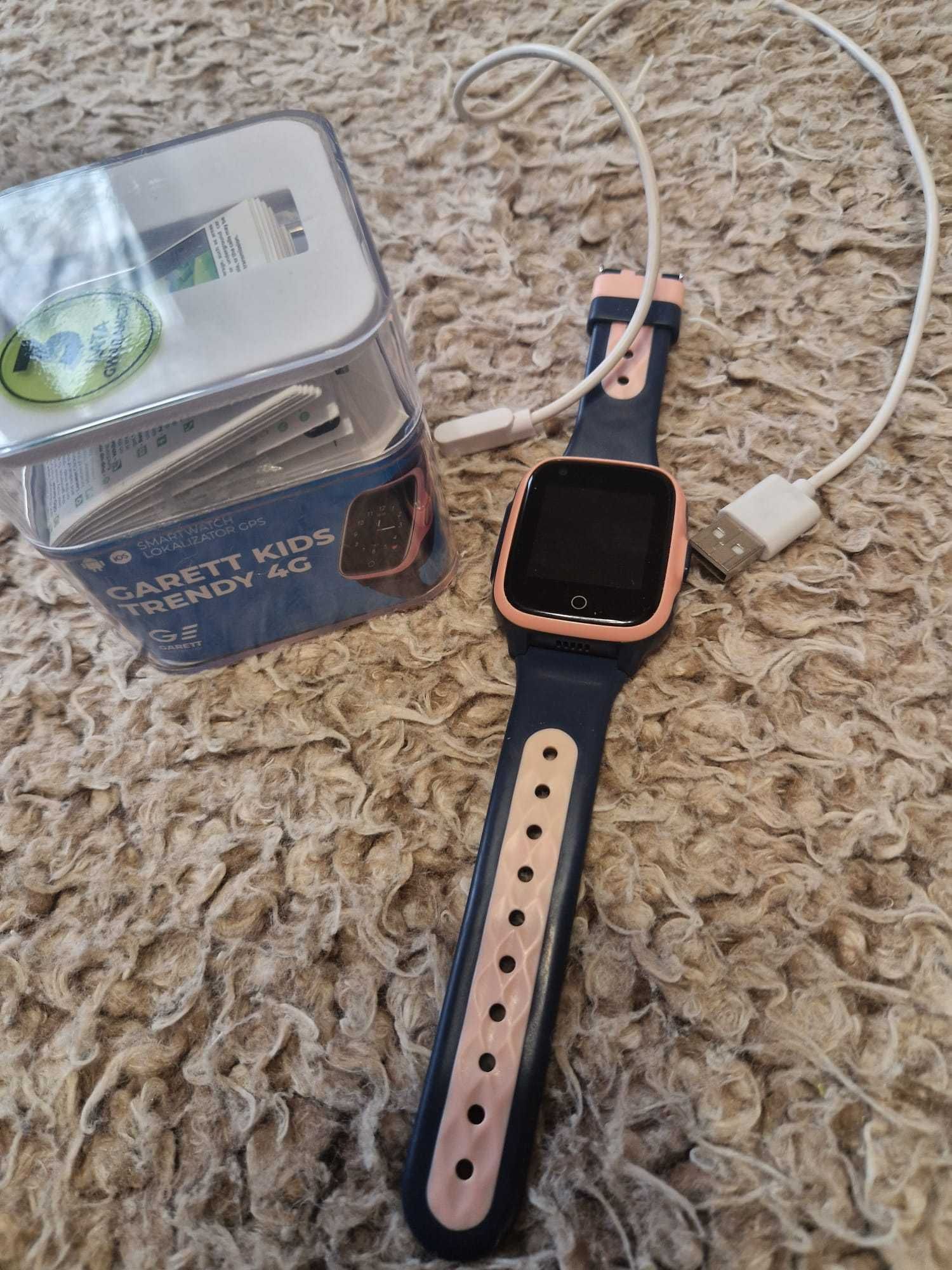 Zegarek Smartwatch dla dzieci zamiast telefonu Garett Kids Trendy