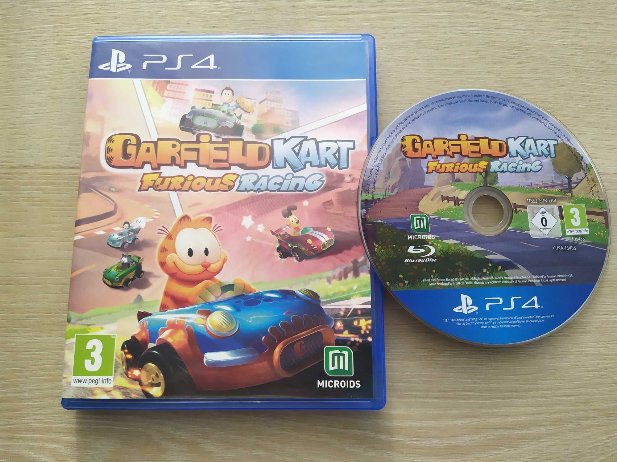 Garfield Kart: Furious Racing [PS4] [PS5] 1-4 OSOBY - DLA DZIECI