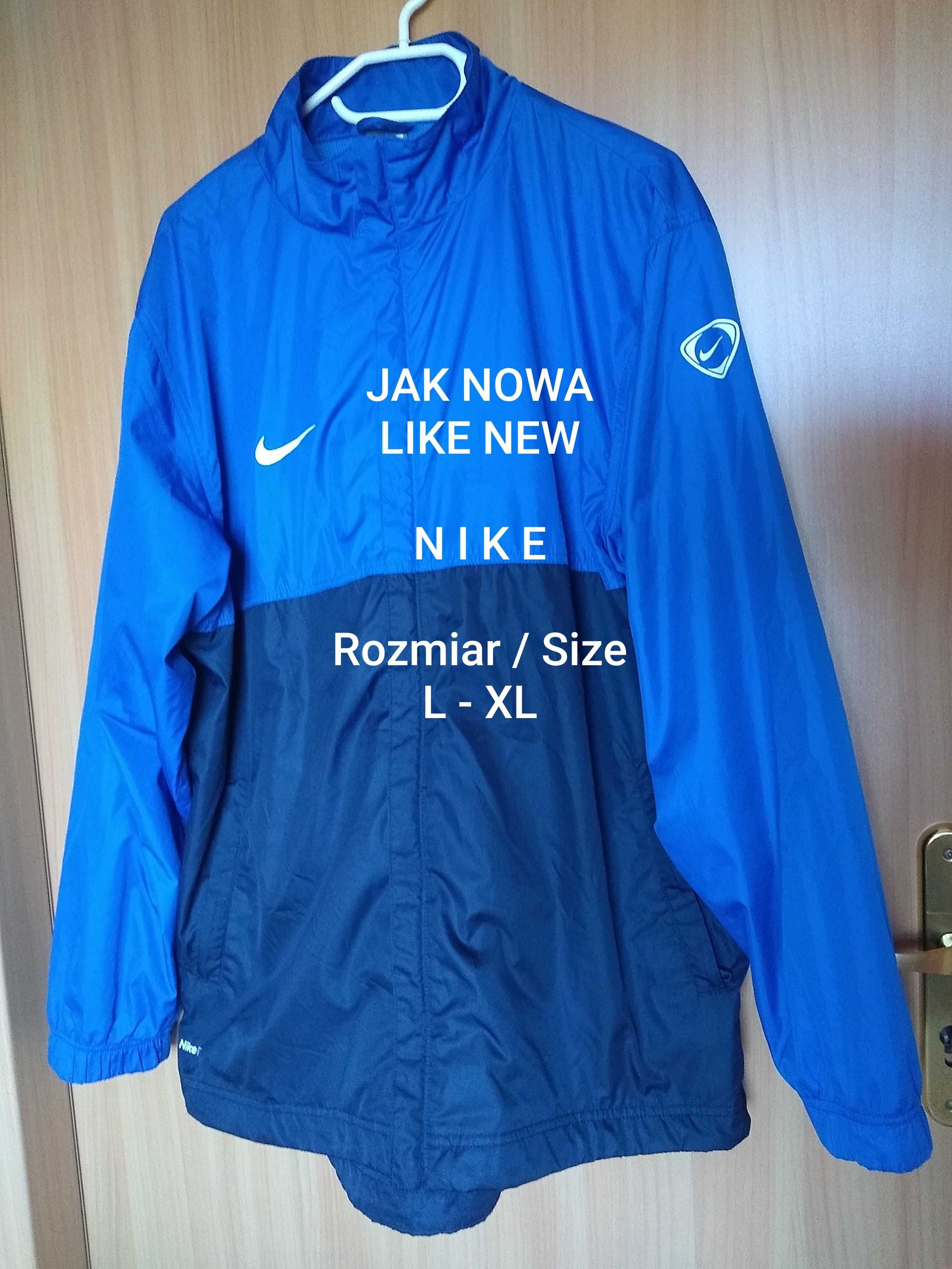 NIKE Męska kurtka / wiatrówka sportowa, Rozmiar L-XL