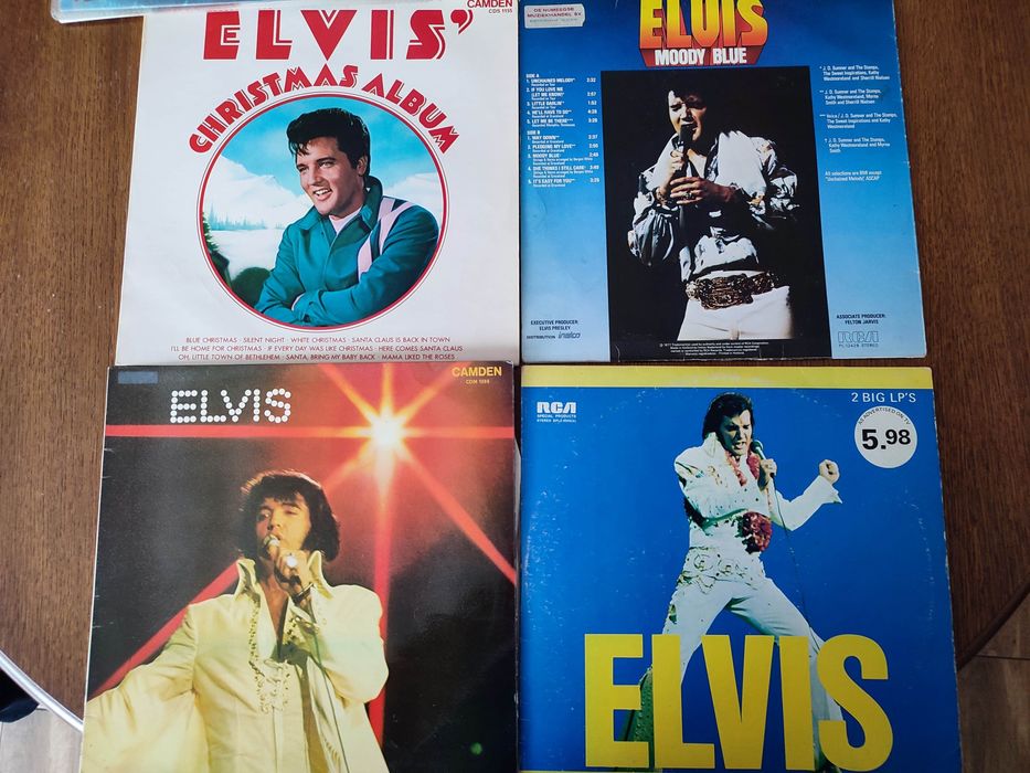 WYPRZEDAŻ! 4 x Elvis Presley czyli PIĘĆ płyt winylowych