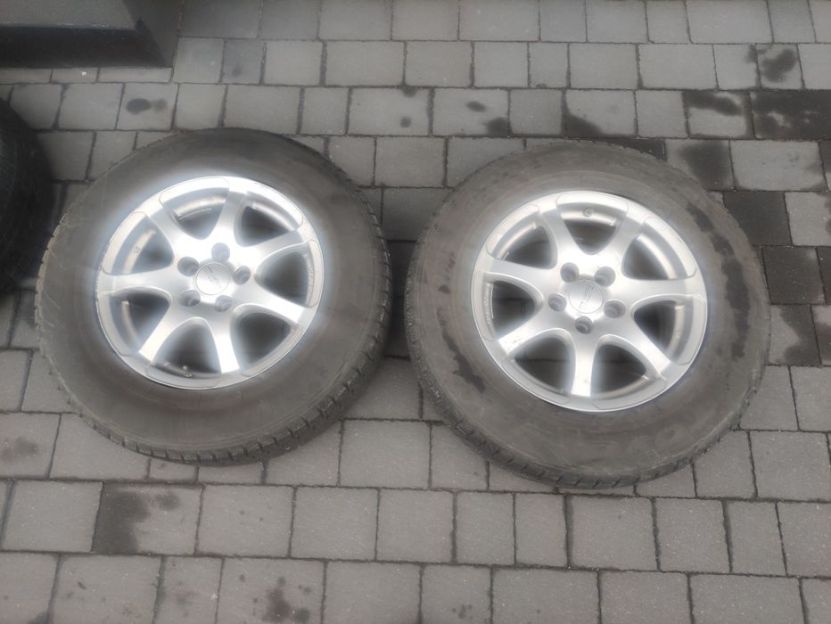 Koła 16 alufelgi ANZIO + opony 4 szt.