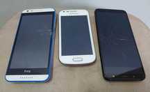 3szt telefon komorkowy HTC desire 620 Samsung GT-S7560 i Galaxy J5