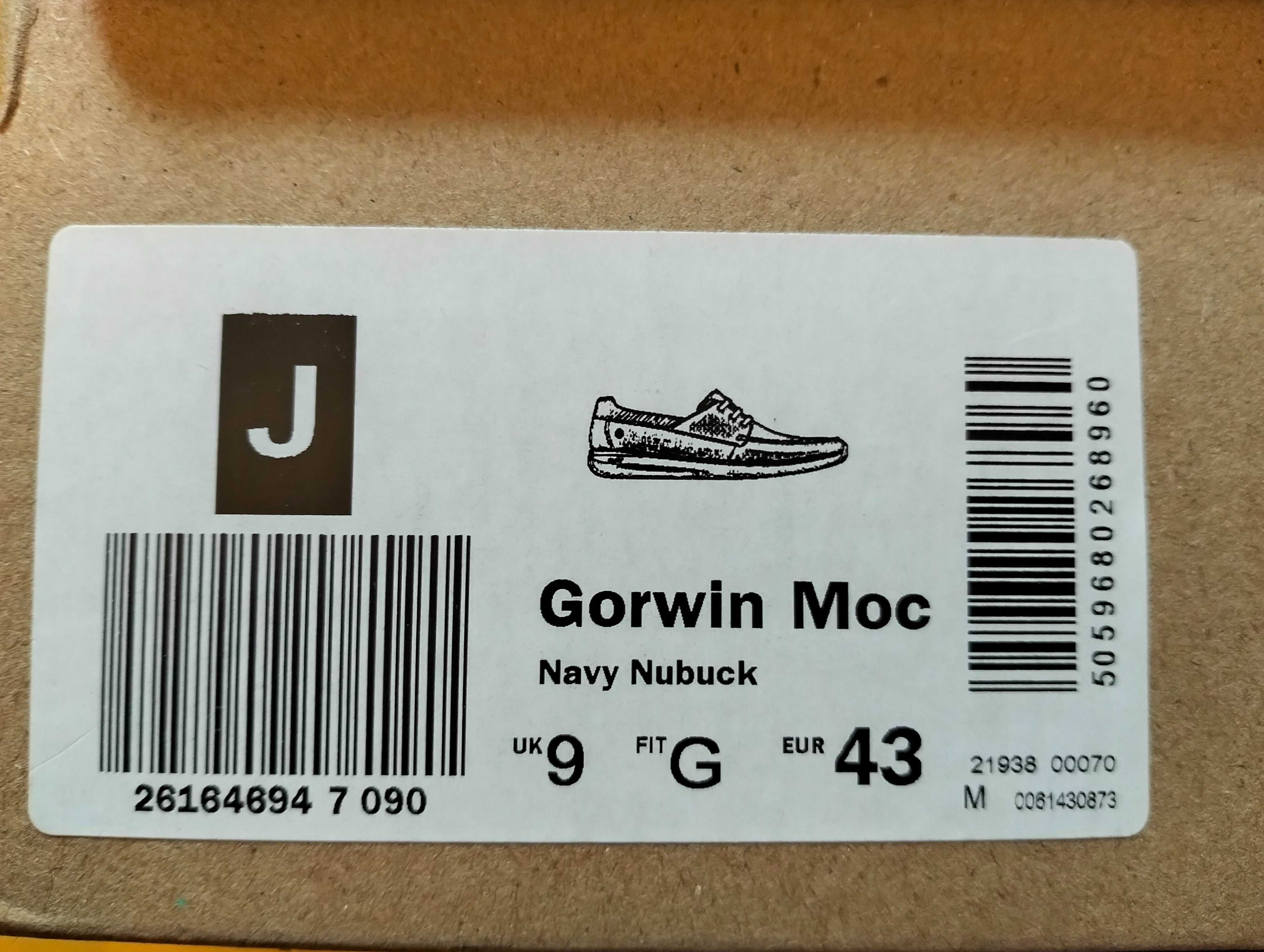 Чоловічі мокасини Clarks Gorwin Moc