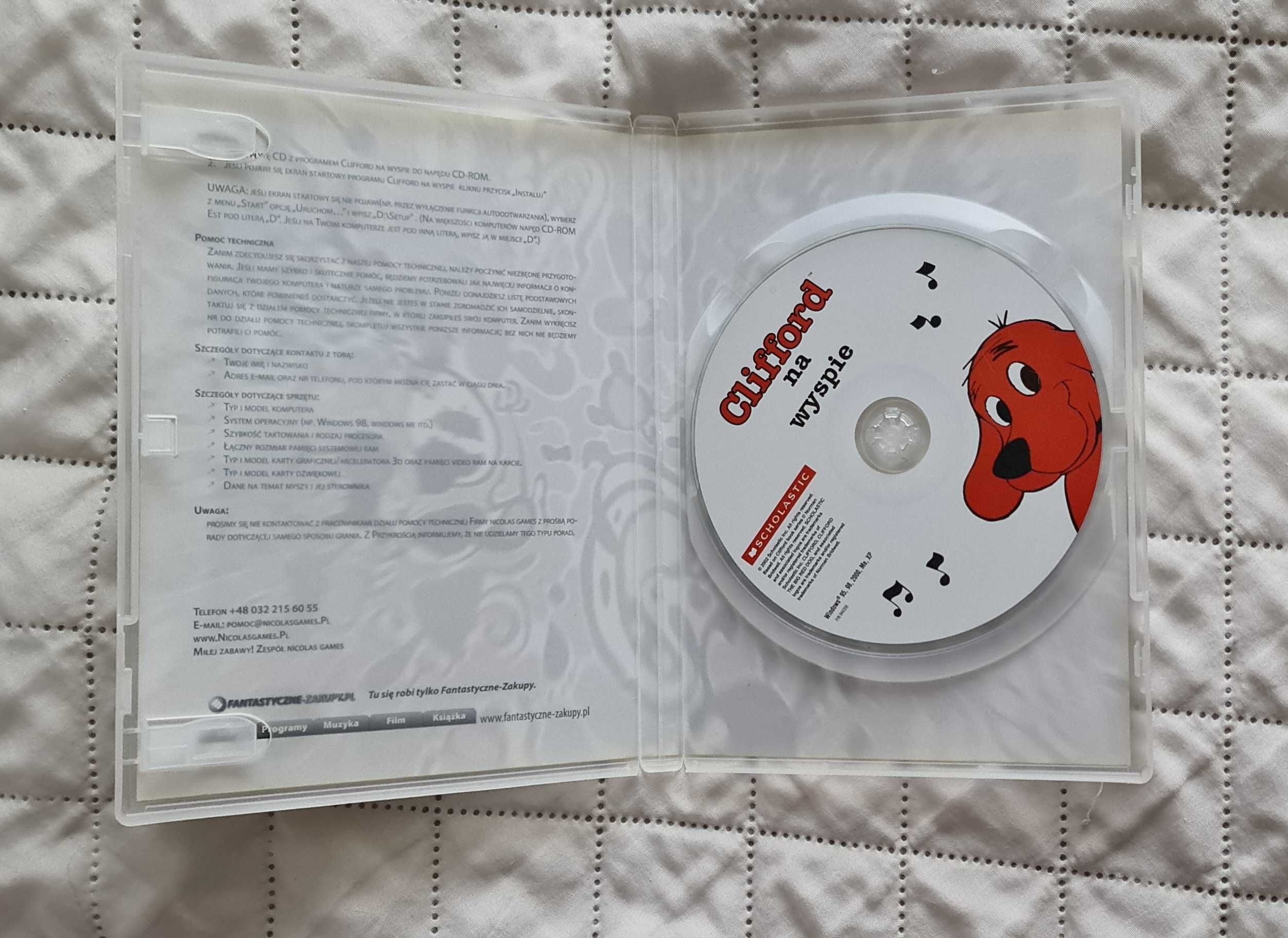 Clifford na wyspie bajka płyta film