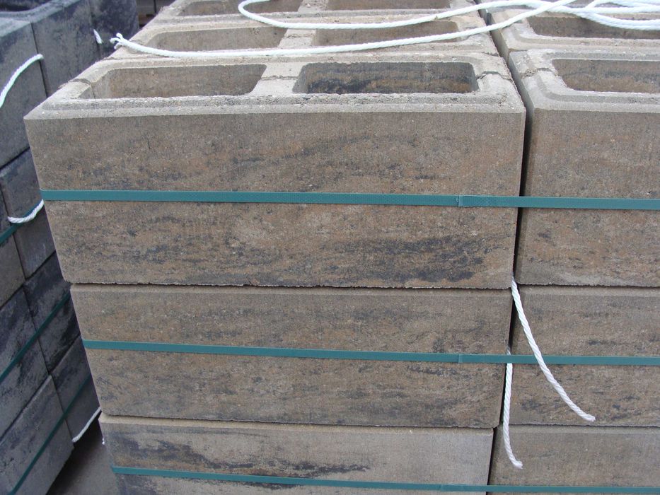 Bloczek, słupek, murek,  kolory