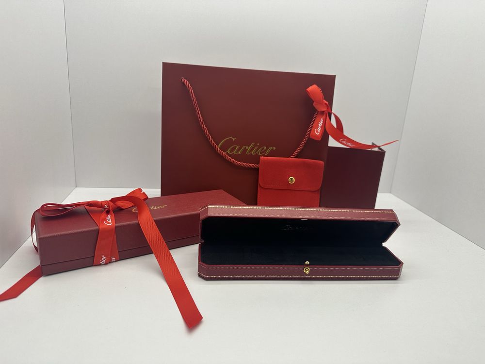 Упаковка для браслета теннис Картье Cartier.Новая