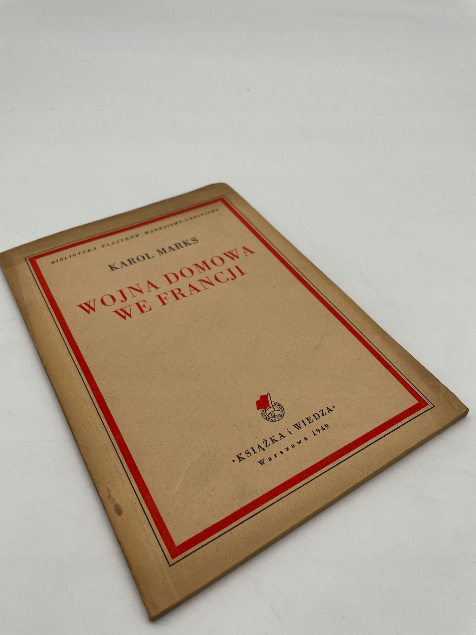Walki Klasowe We Francji 1848 I 1850 Karol Marks X20222
